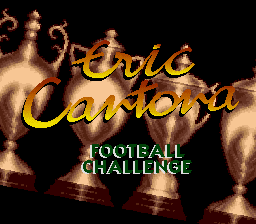 Striker (SNES) screenshot: Eric Cantona Football Challenge (FR)