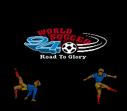 Striker (SNES) screenshot: World Soccer 94: Road to Glory (US)