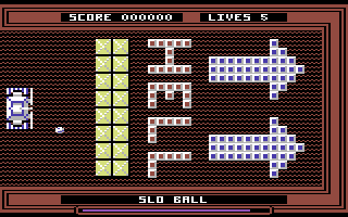 Snoball in Hell (Commodore 64) screenshot: Starting out