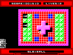 Snoball in Hell (ZX Spectrum) screenshot: Stage 2