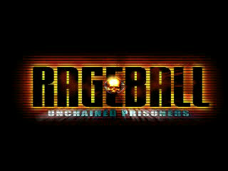 Rageball (PlayStation) screenshot: Title screen.