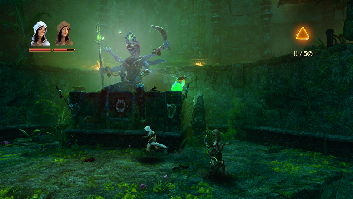 Trine 3: The Artifacts of Power (Windows) screenshot: Some mysterious ruins
