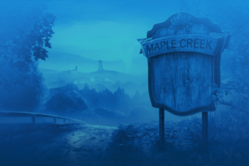 Enigmatis: The Ghosts of Maple Creek (Collector's Edition) (iPhone) screenshot: Initially loaded screen