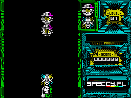 Krunel (ZX Spectrum) screenshot: Set 9
