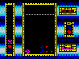 Elixir Vitae (ZX Spectrum) screenshot: Hears gathered