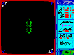 The Planets (ZX Spectrum) screenshot: Weird:<br> Grid 3.