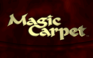 Magic Carpet (DOS) screenshot: Magic Carpet Logo