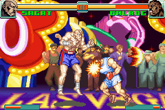 Screenshot of Super Street Fighter II: Turbo Revival (Game Boy Advance,  2001) - MobyGames