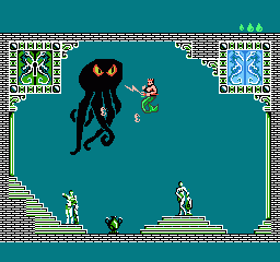 King Neptune's Adventure (NES) screenshot: Final boss