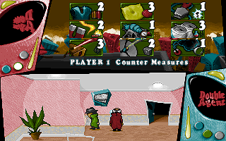 Double Agent (DOS) screenshot: Counter Measures