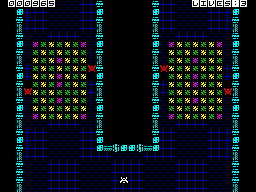 Sector: Invasion (ZX Spectrum) screenshot: Leve2:<br> Starting the level.
