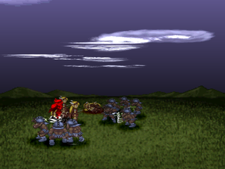 Namco: Anthology 2 (PlayStation) screenshot: King of Kings Remake - Goblins vs. elves