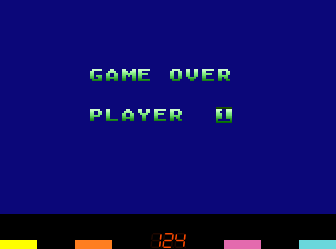 Flip and Flop (Arcade) screenshot: Game over