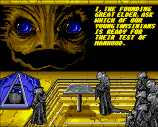 Starblaze (Amiga) screenshot: Goals