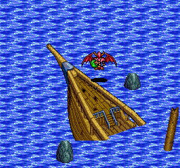 Emerald Dragon (TurboGrafx CD) screenshot: Tamryn, the human baby girl, is found by a dragon