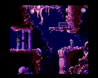 Flashback: The Quest for Identity (Amiga) screenshot: Exploring.
