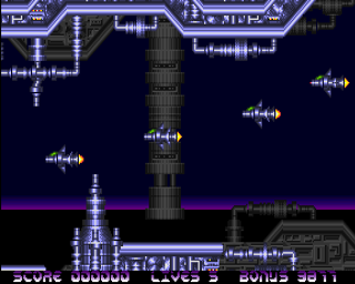 Ilyad (Amiga) screenshot: Level 1
