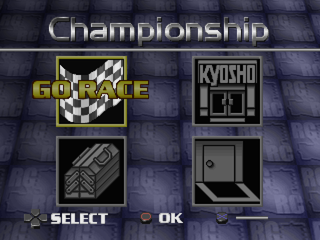 RC de GO! (PlayStation) screenshot: Championship
