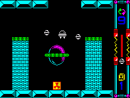 Phaeton (ZX Spectrum) screenshot: Brick wall