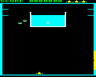 Acid Drops (BBC Micro) screenshot: Starting out