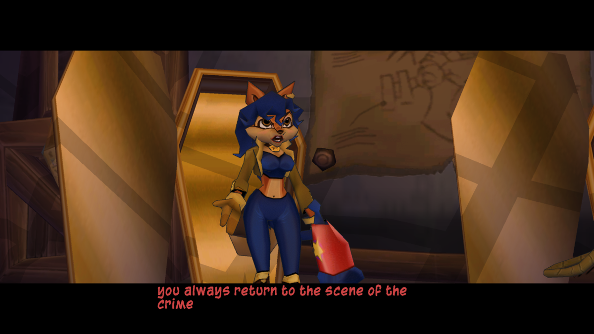 Sly 2: Band of Thieves (PlayStation 3) screenshot: Carmelita Fox appears
