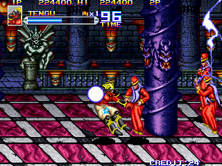 Shadow Force (Arcade) screenshot: Wizards