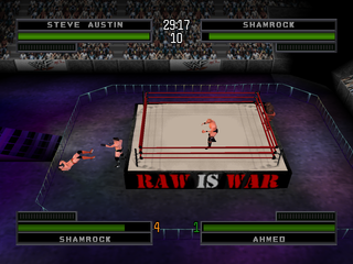 Screenshot of WWF War Zone (PlayStation, 1998) - MobyGames