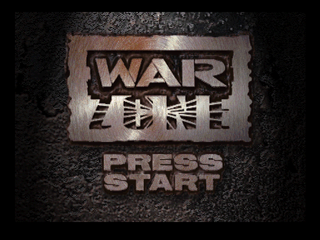 WWF War Zone (PlayStation) screenshot: Start menu