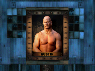 WWF War Zone (PlayStation) screenshot: Character selection screen