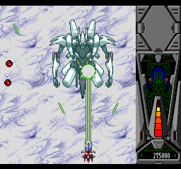Steam-Heart's (TurboGrafx CD) screenshot: This boss is much easier than the first one