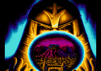 Wizardry V: Heart of the Maelstrom (TurboGrafx CD) screenshot: What are you looking at?..