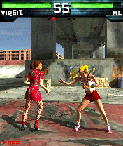 One (N-Gage) screenshot: The battle of high-heels.