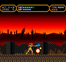 Valis IV (TurboGrafx CD) screenshot: Die in fire, you monster!