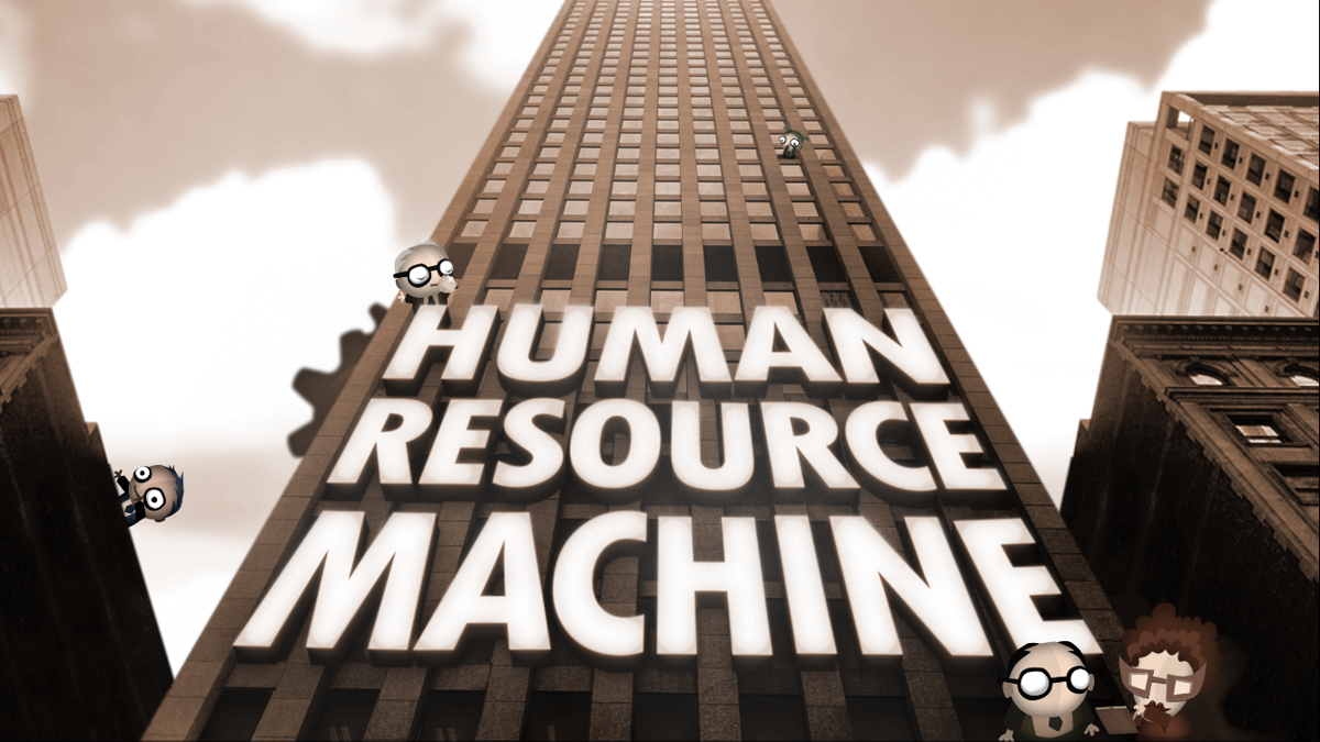 Human Resource Machine (iPhone) screenshot: Title screen