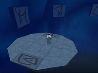 Disney's Atlantis: The Lost Empire (PlayStation) screenshot: Platform puzzle