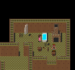 Faerie Dust Story: Meikyū no Elfeane (TurboGrafx CD) screenshot: Buying a weapon? Nope. That ain't an RPG