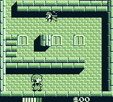 Milon's Secret Castle (Game Boy) screenshot: I entered the third door.