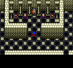 Startling Odyssey (TurboGrafx CD) screenshot: Visiting a castle, chatting with the king... you know, the usual hero stuff