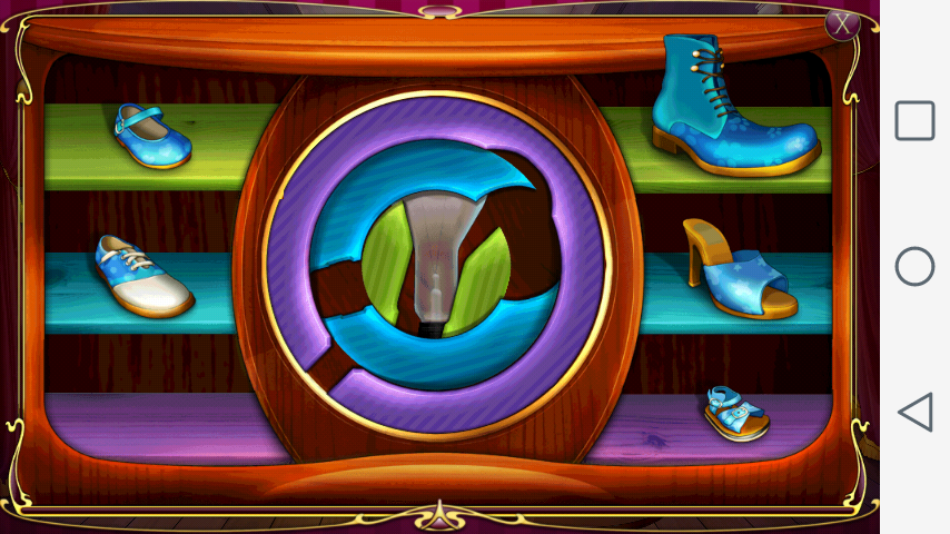 Hare in the Hat (Android) screenshot: Another puzzle that is missing a piece