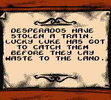 Jeu Game Boy Color Lucky Luke : Le Train Des Desperados - Version 2023
