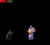Batman Returns (Game Gear) screenshot: Boss fight!
