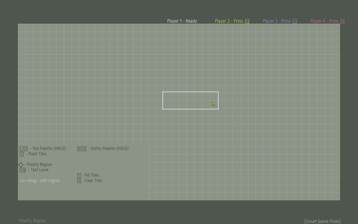 N++ (Windows) screenshot: The level editor