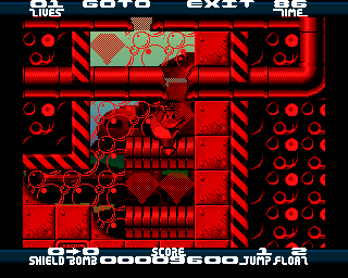 Donk! The Samurai Duck (Amiga CD32) screenshot: Hurry up now!