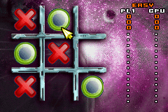 Games Explosion! (Game Boy Advance) screenshot: Tic Tac Toe