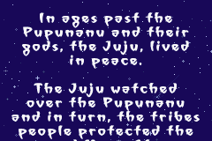 Tak and the Power of Juju (Game Boy Advance) screenshot: Opening story