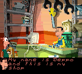 The Fish Files (Game Boy Color) screenshot: Beppo