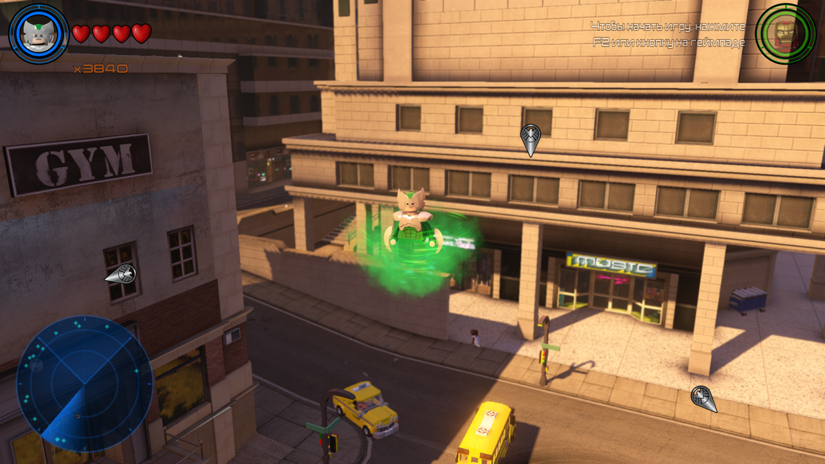 LEGO Marvel Avengers: The Masters of Evil Pack (Windows) screenshot: Whirlwind