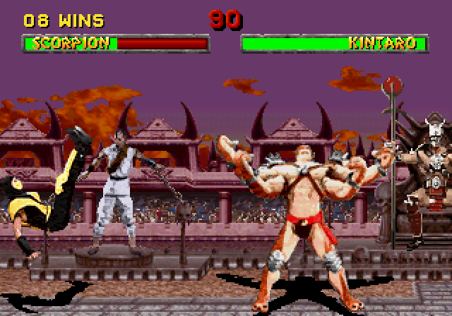 Screenshot of Mortal Kombat II (SNES, 1993) - MobyGames