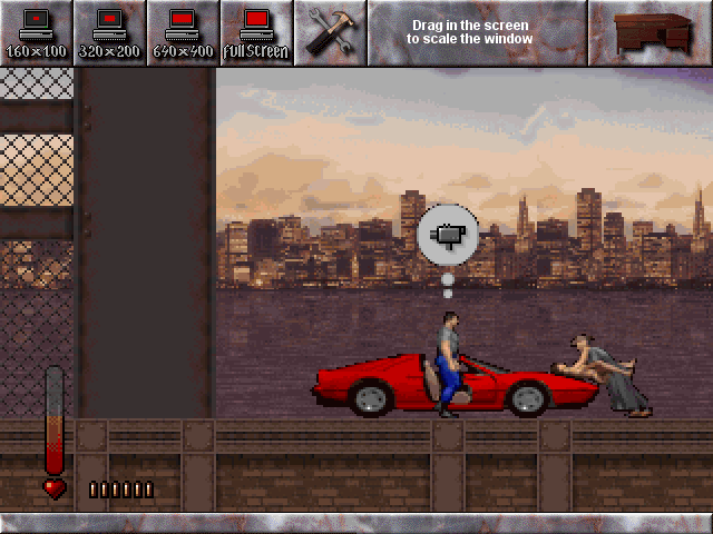 Private Investigator (Windows) screenshot: To solve the case you need to catch Nancy's husband cheating and put it on tape. But first you need to find the camera