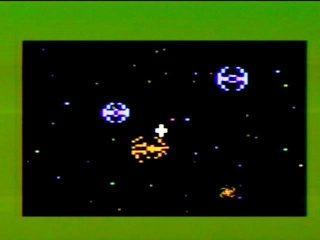 Space Spartans (Intellivision) screenshot: Attacking ships